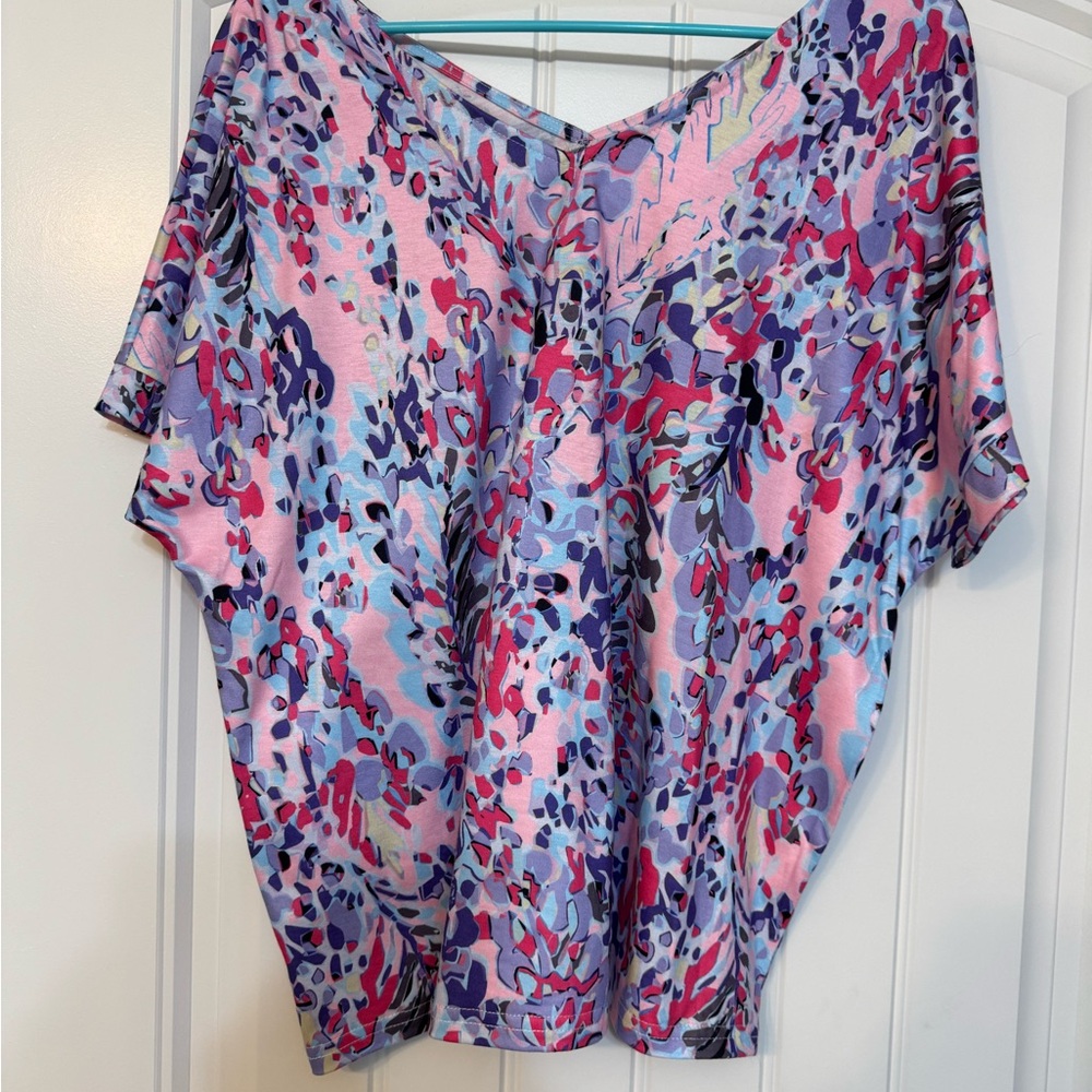 Floral Multicolor Women's Top